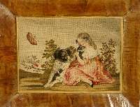 Gobeline (im Rahmen), England, um 1900, ca. 66 x 53 cm, SchÄtzwert: 850.- EURO, EHZ: 3