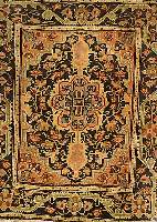 Sarogh, Persien, um 1900, Wolle auf Baumwolle, ca. 72 x 63 cm, SchÄtzwert: 1200.- EURO, EHZ: 3, gekÜrzt/Borte angesetzt