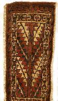 Yomuth LÖffeltaschenfront, Torkmenistan, um 1900, Wolle auf Wolle, ca. 52 x 20 cm, SchÄtzwert: 650.- EURO, EHZ: 3