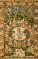 Seidenmalerei, Asien, um 1940, ca. 233 x 167 cm, SchÄtzwert: 1300.- EURO, EHZ: 2
