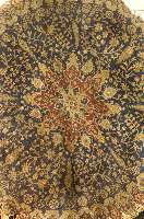 Kayseri, Türkei, um 1910, reine Naturseide, Durchm. 160cm, Schätzwert: 1100.- EURO, EHZ: 4