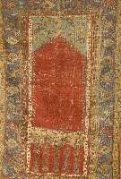 Tulpen-Ladik antik, Türkei, um 1800, Wolle auf Wolle, ca. 177 x 112 cm, Schätzwert: 3800.- EURO, EHZ: 5
