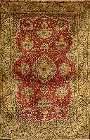 Ghom Seide, Persien, ca. 50 Jahre, reine Naturseide, ca. 172 x 117 cm, SchÄtzwert: 2400.- EURO, EHZ: 3