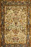 Ghom, Persien, ca. 40 Jahre, Flor Wolle mit Seide, ca. 170 x 105 cm, SchÄtzwert: 1450.- EURO, EHZ: 3