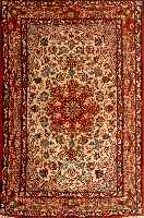 Nadjafabad, Persien, ca. 40 Jahre, Wolle auf Baumwolle, ca. 164 x 111 cm, SchÄtzwert: 650.- EURO, EHZ: 2-3