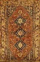 Kasckuli Alt, Persien, um 1920, Wolle auf Wolle, ca. 240 x 150 cm, SchÄtzwert: 1800.- EURO, EHZ: 3-4