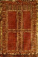 Hatschlu, Turkmenistan, ca. 40 Jahre, Wolle auf Wolle, ca. 195 x 128 cm, SchÄtzwert: 1500.- EURO, EHZ: 2