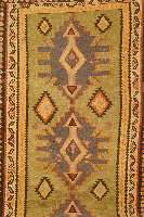 Kelim, Azerbaijan, ca. 40 Jahre, Wolle auf Baumwolle, ca. 290 x 150 cm, EHZ: 3 SchÄtzwert: 1250 EURO.