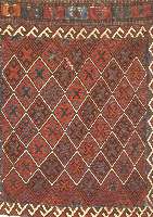 Shasavan . Persien, ca. 40 Jahre, Wolle auf Wolle, ca. 70 x 60 cm, EHZ: 3-4 SchÄtzwert: 750 EURO.