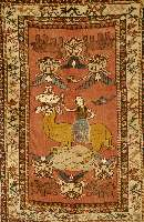 Ghochan, Persien, ca. 40 Jahre, Wolle auf Wolle, ca. 190 x 130 cm, EHZ: 3 SchÄtzwert: 950 EURO.