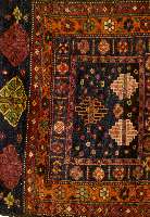 Taschenfront, ca. 60 Jahre, Wolle auf Baumwolle, ca. 99 x 84 cm, EHZ: 2-3 SchÄtzwert: 450 EURO.