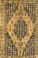 Mazlaghan, Persien, ca. 40 Jahre, Wolle auf Baumwolle, ca. 195 x 123 cm, EHZ: 4 SchÄtzwert: 950 EURO.