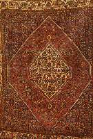 Bidjar, Persien, ca. 30 Jahre, Wolle auf Baumwolle, ca. 141 x 111 cm, SchÄtzwert: 1050.- EURO, EHZ: 2