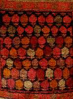 Gabbeh Taschenfront, Persien, um 1920, Wolle auf Wolle, ca. 54 x 52 cm, SchÄtzwert: 750.- EURO, EHZ: 3