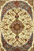 Esfahan fein, Persien, 15 Jahre, Korkwolle mit und auf Seide, ca. 178 x 110 cm, SchÄtzwert: 3400.- EURO, ca. 1,0 Mio. Kn/qm EHZ.1-2. Edler und ...