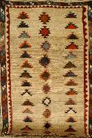 Gabbeh, Persien, ca. 30 Jahre, Wolle auf Wolle, ca. 235 x 155 cm, SchÄtzwert: 550.- EURO, EHZ: 2