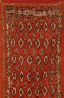 Sumakh Torba, Turkmenistan, um 1920, Wolle auf Wolle, ca. 125 x 77 cm, SchÄtzwert: 1100.- EURO, EHZ: 2-3