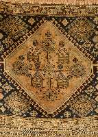 Chamseh, Persien, um 1920, Wolle auf Wolle, ca. 68 x 66 cm, SchÄtzwert: 650.- EURO, EHZ: 3