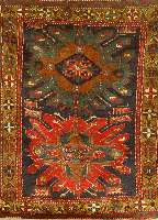 Adler Kazak, Rußland, um 1900, Wolle auf Wolle, ca. 220 x 137 cm, SchÄtzwert: 4800.- EURO, EHZ: 2