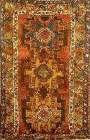 Kazak, Rußland, um 1900, Wolle auf Wolle, ca. 225 x 135 cm, SchÄtzwert: 4200.- EURO, EHZ: 3