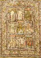 Kaiseri, TÜrkei, ca. 40 Jahre, reine Naturseide, ca. 138 x 104 cm, SchÄtzwert: 2500.- EURO, EHZ: 2