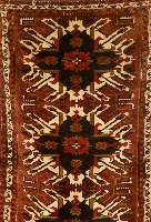 Adlerkars, TÜrkei, ca. 30 Jahre, Wolle auf Wolle, ca. 200 x 112 cm, SchÄtzwert: 1300.- EURO, EHZ: 2