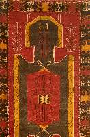 Sewan Schildkazak Muster, TÜrkei, ca. 30 Jahre, Wolle auf Wolle, ca. 206 x 100 cm, SchÄtzwert: 1100.- EURO, EHZ: 3