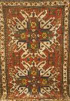 Adler Kazak, Russland, um 1880, Wolle auf Wolle, ca. 223 x 145 cm, Schätzwert: 8500.- EURO, EHZ: 3-4
