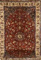 Esfahan Fein, China, neuwertig, Korkwolle, ca. 245 x 160 cm, SchÄtzwert: 2200.- EURO, EHZ: 1-2