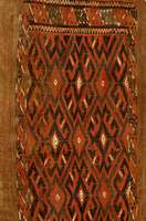 Yomuth Torba (sumakh), Turkmenistan, um 1860, Wolle auf Wolle, ca. 80 x 45 cm, Schätzwert: 800.- EURO, EHZ: 3