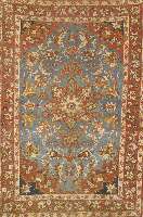 Esfahan Mobareke, Persien, ca. 50 Jahre, Wolle auf Baumwolle, ca. 156 x 107 cm, SchÄtzwert: 450.- EURO, EHZ: 3-4