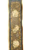 Seidenstickerei fein, China, um 1880, ca. 74 x 11 cm, SchÄtzwert: 800.- EURO, EHZ: 2, im Rahmen