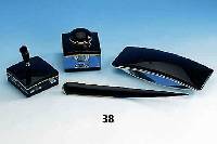 4-teilige Montblanc MeisterstÜck Schreibtisch- garnitur: best. aus: Tintenglas, Nr. 27100, FÜllhalterstÄnder Nr. 27146, LÖschwiege Nr. 27200 ...