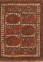 Beschir, Turkmenistan, um 1930, Wolle auf Wolle, ca. 114 x 88 cm, SchÄtzwert: 650.- EURO, EHZ: 3-4