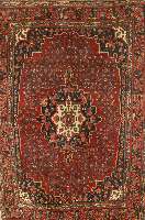 Bidjar, Persien, ca. 40 Jahre, Wolle auf Baumwolle, ca. 206 x 142 cm, SchÄtzwert: 1100.- EURO, EHZ: 2, kleiner Fleck