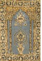 Ghom, Persien, ca. 50 Jahre, Wolle mit Seide, ca. 159 x 110 cm, SchÄtzwert: 1600.- EURO, EHZ: 2-3