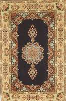 Esfahan fein, Zentralpersien, ca. 15 Jahre alt, Korkwolle mit und auf Seide, ca. 163 x 10 8 cm, SchÄtzwert: 4000.- EURO, ca. 1,0 Mio. Kn /Qm, sehr ...