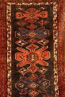 Schirwan, Russland, um 1920, Wolle auf Wolle, ca. 191 x 100 cm, Schätzwert: 2200.- EURO, EHZ: 3-4