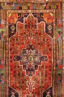 Koliai, Persien, Neuwertig, Wolle auf Baumwolle, ca. 273 x 150 cm, SchÄtzwert: 850.- EURO. SchÖne freundliche Farbgestalt.