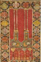 Ladik, TÜrkei, um 1890, Wolle auf Wolle, ca. 165 x 104 cm, SchÄtzwert: 2200.- EURO, EHZ: 3