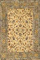 Esfahan fein, Persien, ca. 40 Jahre, Korkwolle mit und auf Seide, ca. 154 x 105 cm, SchÄtzwert: 3800.- EURO, EHZ: 2