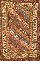 Gendsche, Rußland, um 1890, Wolle auf Wolle, ca. 165 x 113 cm, SchÄtzwert: 3500.- EURO, EHZ: 3-4