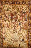 Amritza, Indien, ca. 50 Jahre, Wolle auf Baumwolle, ca. 244 x 153 cm, SchÄtzwert: 2200.- EURO, EHZ: 2