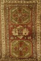 Milas, Türkei, ca. 40 Jahre, Wolle auf Wolle, ca. 240 x 165 cm, Schätzwert: 750.- EURO, EHZ: 2