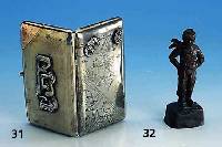 Bronzeskulptur, wohl Schmidt-Felling, Berlin, um 1900/10, H ca. 10 cm