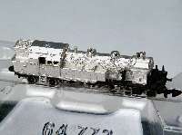 MÄrklin Lokomotive 8814, Spur Z, 925er Sterling Silber, Sonderedition 20 Jahre mini-club 1992, gegossen und handpoliert, mit Zertifikat und orig. ...
