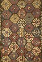 Kelim, Kaukasus, um 1890, Wolle auf Wolle, ca. 282 x 208 cm, SchÄtzwert: 3200.- EURO, EHZ: 3, AbschlÜsse gekÜrzt.