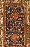 Schirwan, Rußland, um 1910, Wolle auf Wolle, ca. 220 x 128 cm, SchÄtzwert: 4300.- EURO, EHZ: 2