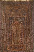 Beloutsch-Gebetsteppich, Afghanistan, um 1940, Wolle auf Wolle, ca. 150 x 92 cm, Schätzwert: 550.- EURO, EHZ: 3