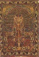 Kerman, Persien, um 1910, Wolle auf Baumwolle, ca. 89 x 65 cm, EHZ: 3 Schätzwert: 950 EURO.